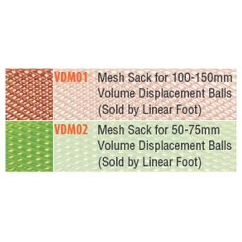 ATL Racing Fuel Cells - ATL Volume Displacement Mesh Sack - For 100-150mm Volume Displacement Balls - (Sold by Linear Foot)