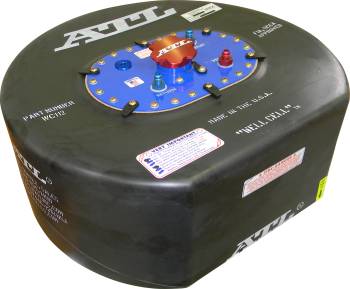 ATL Racing Fuel Cells - ATL Well Cell Series Fuel Cell - 12 Gallon - 22" Diameter x 9.0" Height - FIA FT3