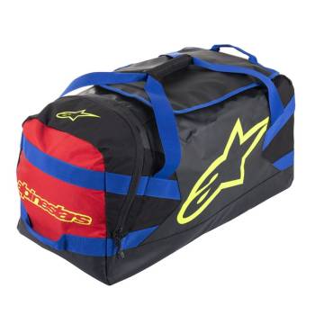Alpinestars Goanna Duffle Bag - Black/Blue/Red/Yellow Fluo 6106018-1735