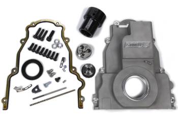 Comp Cams - Comp Cams Timing Cover - Conversion - 1 Piece - Aluminum - SB Ford Distributor - GM LS-Series