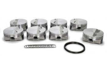 Icon Pistons - Icon FHR Forged Piston Set - 4.020" Bore - 1.5 x 1.5 x 3.3 mm Ring Groove - Minus 2.9 cc - GM LS-Series (Set of 8)