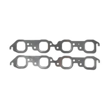 Clevite Engine Parts - Clevite Header Gasket - 1.850 x 1.900" Square Port - Multi-Layered Steel - BB Chevy (Pair)