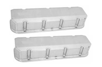 Moroso Performance Products - Moroso Fabricated Aluminum Valve Cover - Tall - Billet Rail - BB Chevy