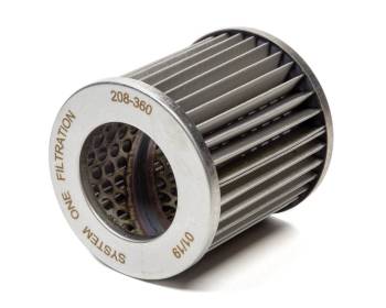 System 1 - System 1 Oil Filter Element - 45 Micron - Stainless - System1 Billet Housing Filters