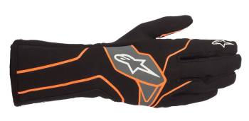 Alpinestars - Alpinestars Tech-1 K v2 Karting Glove - Black/Orange Fluo - Size L