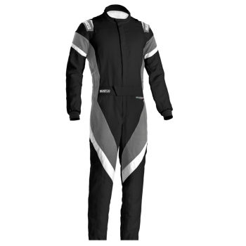 Sparco - Sparco Victory 2.0 Boot Cut Suit - Black/White - Medium / Euro 52