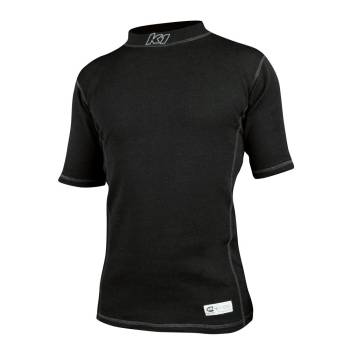 K1 RaceGear - K1 Precision Short Sleeve Nomex Undershirt - Black - Large