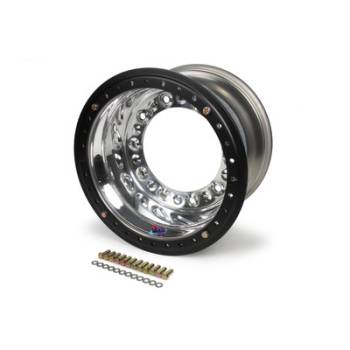 Weld Racing - Weld HS Wide 5 Modified Wheel - 15' x 14" - 5" Back Spacing - Aluminum - Polished - Outer Bead-Loc