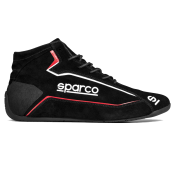 Sparco - Sparco Slalom+ Suede Shoe - Black - Size: 4 / Euro 35