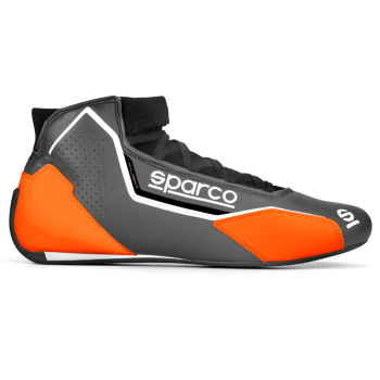 Sparco - Sparco X-Light Shoe - Grey/Orange - Size 38