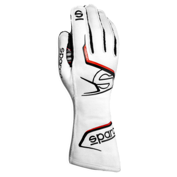 Sparco - Sparco Arrow Glove - White/Black - Size 7