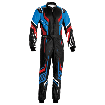 Sparco - Sparco Prime K Karting Suit - Black/Blue - Size 44