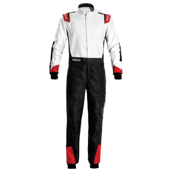 Sparco - Sparco X-Light Karting Suit - Black/White/Red - Size 44
