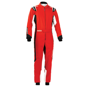Sparco - Sparco Thunder Karting Suit - Red/Black - Size X-Small