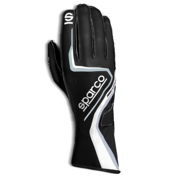Sparco - Sparco Record WP Karting Glove - Black - Size: 3X-Small / 6 Euro