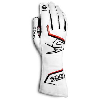 Sparco - Sparco Arrow K Karting Glove - White/Black - Size: XX-Small / 7 Euro