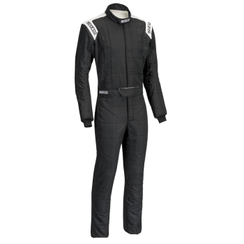 Sparco - Sparco Conquest 2.0 Boot Cut Suit - Black/White - Size 56