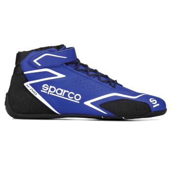 Sparco - Sparco K-Skid Karting Shoe - Blue/White - Size: 4.5 / Euro 36