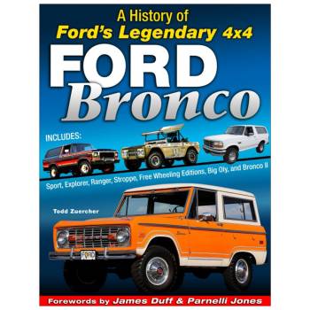 S-A Books - S-A Books History Of The Ford Bronco - 192 Page - Hardcover