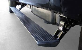 AMP Research - AMP Research PowerSteps Running Board - Aluminum - Black Anodize - Crew/Extended Cab - GM Fullsize Truck 2011-14 (Pair)