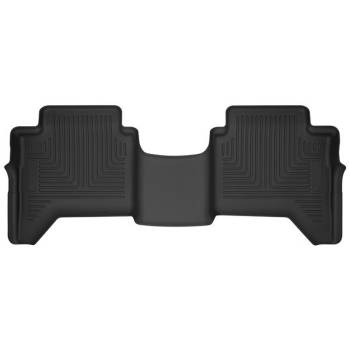 Husky Liners - Husky Liners X-Act Contour Floor Liner - 2nd Row - Plastic - Black/Textured - Super Crew Cab - Ford Ranger 2019