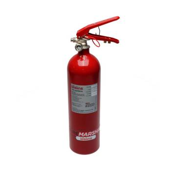 Lifeline USA - Lifeline Club Fire Marshall Fire Suppression System Bottle - 5.0 lb. - Aluminum - Red