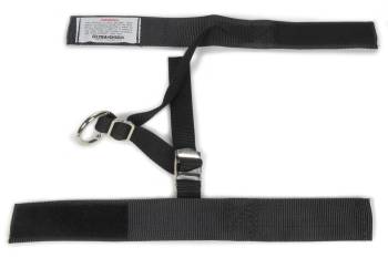 Ultra Shield Race Products - Ultra Shield Junior Y-Strap Arm Restraints - Padded Arm Bands - Nylon - Black