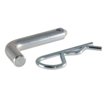 Curt Manufacturing - Curt Pin and Clip Hitch Pin - 1/2" Diameter - Steel - Zinc Oxide