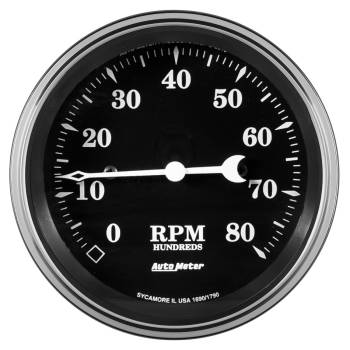 Auto Meter - Auto Meter Old Tyme In-DashTachometer -  3-3/8 - 8000 RPM