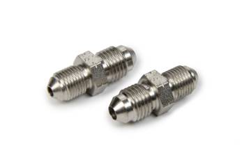 XRP - XRP Straight Adapter - 4 AN Male 10 mm x 1.00 Male Inverted Flare - Steel - Zinc Oxide (Pair)