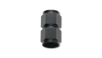 Vibrant Performance - Vibrant Performance Straight Adapter - 12 AN Female to 12 AN Female - Aluminum - Black Anodize