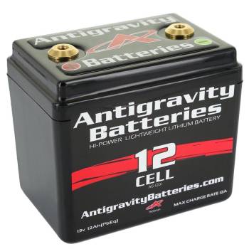 Antigravity Batteries - Antigravity Batteries Battery - 13V - 360 Cranking Amp - Threaded Terminals - Top Terminals - 4.50" L x 4.25" H x 3.25" W