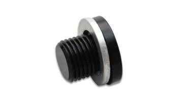 Vibrant Performance - Vibrant Performance Plug - 12 mm x 1.5 Male - Allen Head - Aluminum - Black Anodize