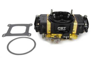 FST Carburetors - FST Billet X-treme Pro Carburetor - 4-Barrel - 1050 CFM - Square Bore - Mechanical Secondary - Dual Inlet - Gold Anodize
