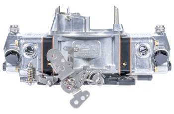 FST Carburetors - FST RT Plus Carburetor - 4-Barrel - 600 CFM - Square Bore - Manual Choke - Vacuum Secondary - Dual Inlet - Polished