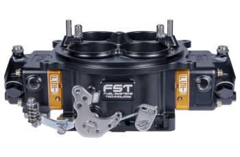 FST Carburetors - FST Billet Excess Pro Carburetor - 1050 CFM - Square Bore - Mechanical Secondary - Dual Inlet - 3 Circuit Metering Block - Black Anodize