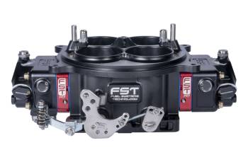 FST Carburetors - FST Billet Excess Carburetor - 1050 CFM - Square Bore - Mechanical Secondary - Dual Inlet - Black Anodize