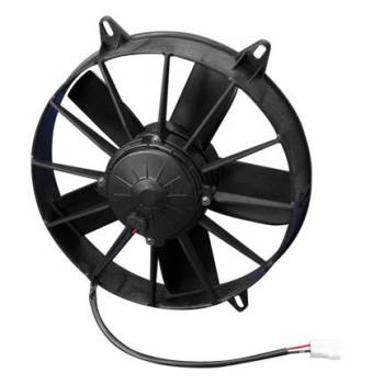 SPAL - SPAL Electric Fan - 11" Fan - Puller - 1463 CFM - Curved Blade - 11.771 x 11.771" - 3.720" Thick - Plastic
