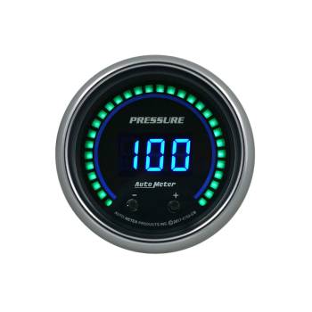 Auto Meter - Auto Meter Cobalt Elite Pressure Gauge - Digital - Electric - 0-1600 PSI/0-110 Bar - 2-1/16" - Black Face