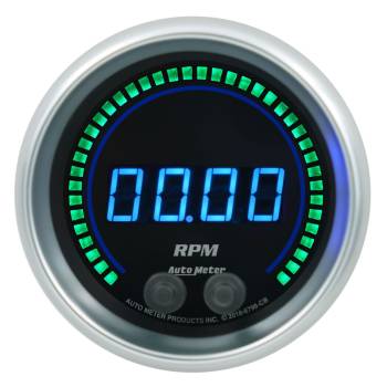 Auto Meter - Auto Meter Cobalt Elite Tachometer - Digital - Electric - 0-16000 RPM - 3-3/8" - Black Face