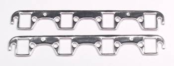 Taylor Cable Products - Taylor Seal-4-Good Exhaust Manifold/Header Gasket - 1.625 x 1.250" Rectangle Port - Multi-layered Aluminum - Small Block Ford (Pair)