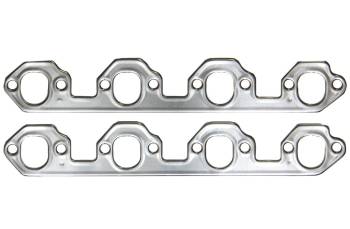 Taylor Cable Products - Taylor Seal-4-Good Exhaust Manifold/Header Gasket - 1.380 x 1.630" D Port - Multi-layered Aluminum - Big Block Ford (Pair)