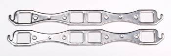 Taylor Cable Products - Taylor Seal-4-Good Exhaust Manifold/Header Gasket - 1.800 x 1.500" Square Port - Multi-layered Aluminum - Mopar B/RB-Series (Pair)