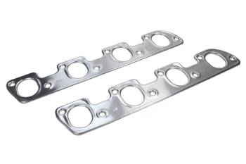 Taylor Cable Products - Taylor Seal-4-Good Exhaust Manifold/Header Gasket - 1.940 x 1.650" Oval Port - Multi-layered Aluminum - Ford Cleveland/Modified (Pair)
