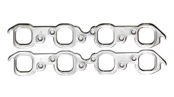 Taylor Cable Products - Taylor Seal-4-Good Exhaust Manifold/Header Gasket - 1.920 x 1.880" Rectangle Port - Multi-layered Aluminum - Big Block Chevy (Pair)