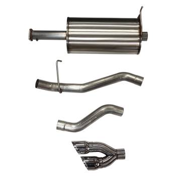 Corsa Performance - Corsa Sport Exhaust System - Single Side Exit - 3" Diameter - Dual 4" Polished Tips - Stainless - Natural - Ram Fullsize Truck 2019