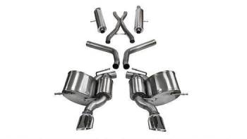 Corsa Performance - Corsa Sport Exhaust System - Cat-Back - 2.75" Diameter - Dual Rear Exit - 4.5" Polished Tips - Stainless - Natural - 6.4 L - SRT