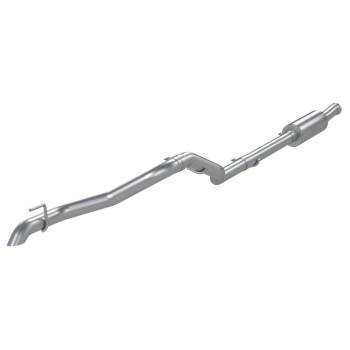 MBRP Performance Exhaust - MBRP Cat-Back Exhaust System - 2-1/2" Diameter - Single Rear Exit - 2-1/2" Tip - Stainless - Natural - Jeep Gladiator 2020