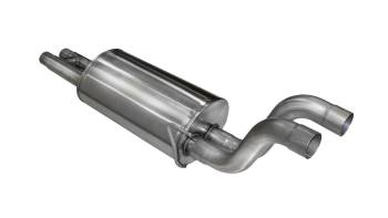Corsa Performance - Corsa Muffler - Dual 2-3/4" Offset Inlet - Dual 3" Offset Outlet - Stainless - Natural - Ford EcoBoost V6 - Ford Raptor 2017-19