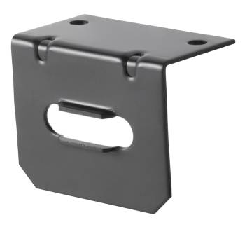 Curt Manufacturing - Curt Mounting Bracket - Bolt-On - Steel - Black Paint - 4-Way Flat Trailer Connector